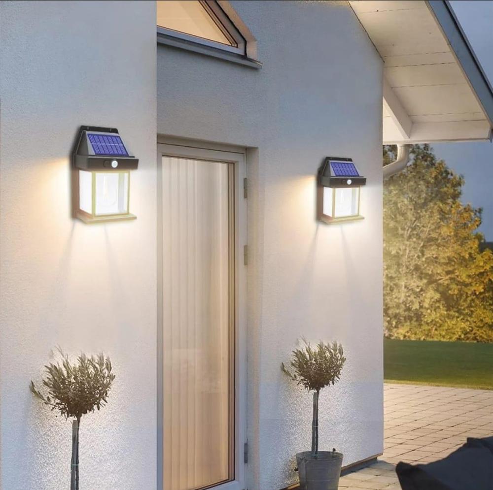 Motion Sensor Solar Light - 1 Pcs Outdoor LED Light for Smart Illumination